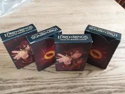 4 Decks Of Lord Of The Ring Tales Of Middle Earth MTG Cards Open Boxes Misc Card - Image 1