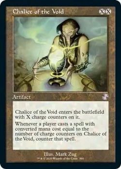 MTG CHALICE OF THE VOID RETRO FRAME Time Spiral Remastered NM - Image 1