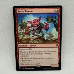 MTG - Brash Taunter Commander Legends: Battle for Baldur's Gate Regular NM - Image 1
