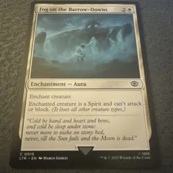 MTG - Fog on the Barrow-Downs - Non-Foil - #16 - Lord of the Rings - NM - Image 1