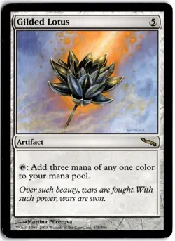 Gilded Lotus Normal R Mirrodin 175 LP - Image 1