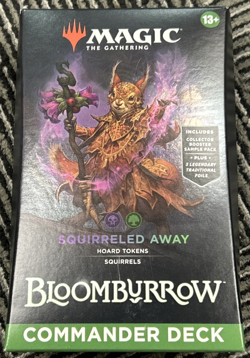 MTG Bloomburrow Commander Deck Squirreled Away BLC NewSealed Magic The Gathering - Image 1