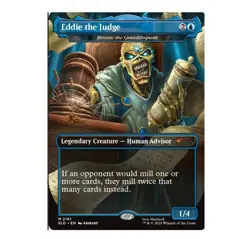PSL MTG Secret Rare Iron Maiden Eddie Unchained English Version Limited - Image 2