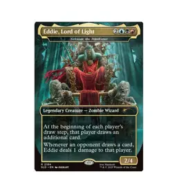 PSL MTG Secret Rare Iron Maiden Eddie Unchained English Version Limited - Image 4