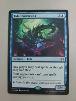MTG Tidal Barracuda Commander 2020 Regular Rare - Image 1