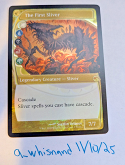 MTG English The First Sliver (Future Sight) (003) NM Foil Secret Lair - Image 1