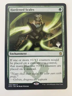 Hardened Scales Non-Foil *PROMO* Khans Of Tarkir MTG KTK MT/NM Combined Shipping - Image 1