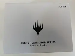 1x SECRET LAIR Box Of Rocks Non-Foil SECRETVERSARY Factory Sealed MT/NM MTG NIB - Image 1