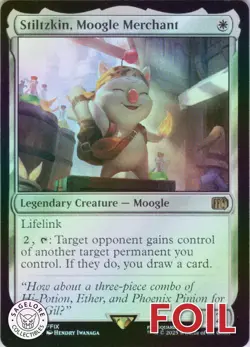MTG Stiltzkin, Moogle Merchant (34) | NM Foil | Final Fantasy {FIN} - Image 1