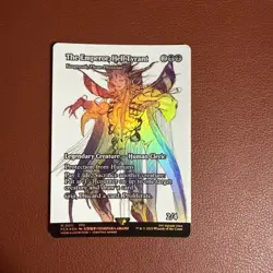 The Emperor, Hell Tyrant - 0011 - Magic: Final Fantasy MTG - Showcase - FOIL - Image 3