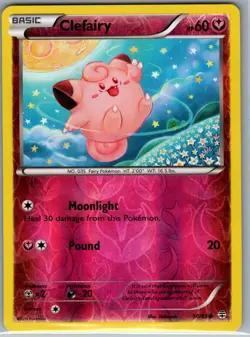 Clefairy 50/83 Reverse Holo Generations - Pokemon Card - NM - Image 1