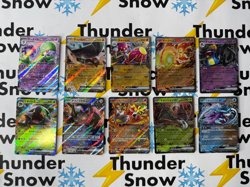 ⚡❄ Pokemon Lot of 10 EX GX FA Holo +++++ We Combine 🛳 🇺🇸 #205 ⚡❄⚡❄⚡❄ - Image 1