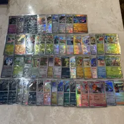 Pokemon TCG Prismatic Evolutions Pokeball Lot Of 55 Cards Near Mint - Image 1