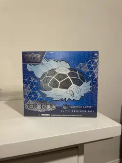 Pokemon Center ETB Stellar Crown Elite Trainer Box Sealed - Image 1