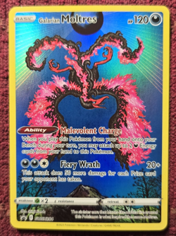Galarian Moltres SWSH284 Promo Pokemon TCG Sword & Shield Promo NEAR MINT - Image 1