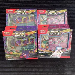 Pokemon TCG Mega Battle Deck Gengar & Diancie ex 3 promos each Haunter Lot Of 2 - Image 1