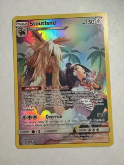 Stoutland Secret Rare 248/236 Sm-Cosmic Eclipse Pokemon TCG NM/ M - Image 1