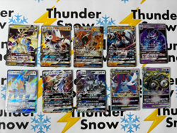 ⚡❄ Pokemon Lot of 10 EX GX FA Holo +++++ We Combine 🛳 🇺🇸 #185 ⚡❄⚡❄⚡❄ - Image 1