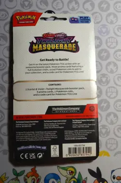Pokemon TCG: Scarlet & Violet Twilight Masquerade Premium Checklane Blister - Image 2