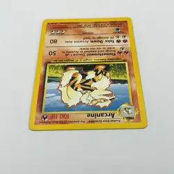 Pokemon TCG Arcanine Base Set 23/102 Regular Unlimited Uncommon LP - Image 5