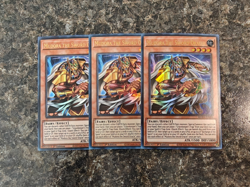 Yugioh 3x Mudora The Sword Oracle - Playset - MAMA-EN026 - Ultra Rare - NM - Image 1