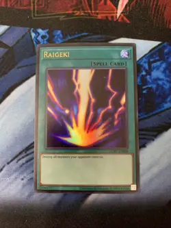 Raigeki LCKC-EN088 Ultra Rare Unlimited Edition Mint/Near Mint Condition - Image 1