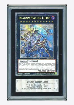 Yu-Gi-Oh ARS 10 Dragon Master Lords QCSR 2025 ALIN-EN000 1ST ED. English - Image 1
