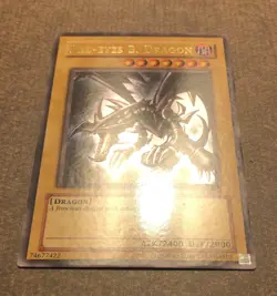 Yugioh - Red-Eyes Black Dragon LOB-E056 - Ultra Rare - LP/NM - Image 4