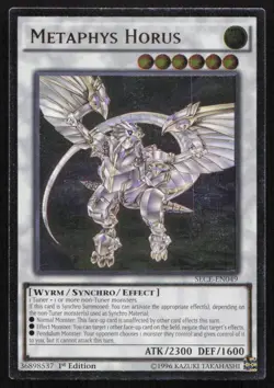 Yu-Gi-Oh #SECE-EN049 Metaphys Horus (UTR) Ultimate Rare (1st Edition) - Image 1