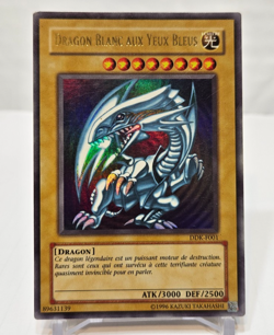 FRENCH Blue-Eyes White Dragon DDK-F001 Ultra Rare Yugioh 7933 - Image 1