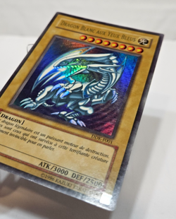 FRENCH Blue-Eyes White Dragon DDK-F001 Ultra Rare Yugioh 7933 - Image 2