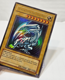 FRENCH Blue-Eyes White Dragon DDK-F001 Ultra Rare Yugioh 7933 - Image 4