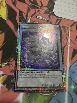 Yu-Gi-Oh! TCG Junk Warrior Starlight Rare (Chibi Alternate Art) BLMM-EN009 NM/M - Image 3