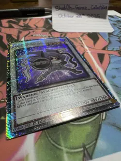Yu-Gi-Oh! TCG Junk Warrior Starlight Rare (Chibi Alternate Art) BLMM-EN009 NM/M - Image 4