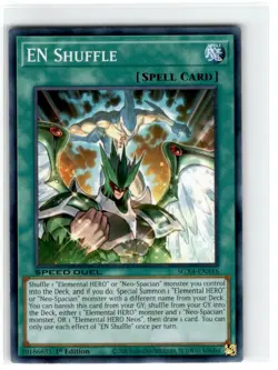 2020 Yu-Gi-Oh! Speed Duel EN Shuffle Common SGX4-ENA16 Moderately Played 1st - Image 1