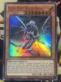 Yugioh: Blue-Eyes Solid Dragon - LDS2-EN014 - Ultra Rare - 1st Edition - NM - Image 1