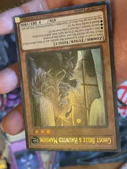 Yugioh! Ghost Belle & Haunted Mansion DUDE-EN004 Ultra Rare 1st Edition MP - Image 5
