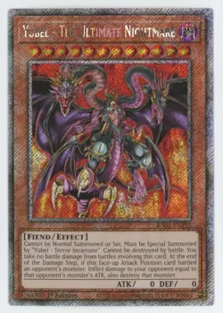 Yu-Gi-Oh! Yubel - The Ultimate Nightmare #RA03-EN191 Platinum Secret Rare - Image 1