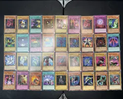 Vintage Yugioh Lot 36 Cards 1996 Kazuki Takahashi - Image 1