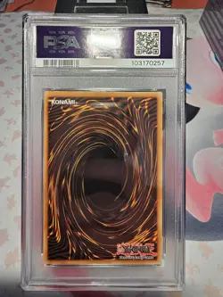 Yugioh PSA 9 Red-Eyes Dark Dragoon RA02-EN021 Quarter Century Rare - Image 2