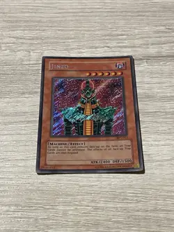 Yugioh: Jinzo - BPT-011 - SECRET RARE - Unlimited - Lightly Played LP - Image 2