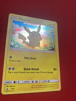 Pokemon Card TCG Pikachu 004/012 McDonald's Promos 2018 Holo - Image 4