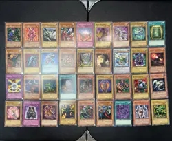 Vintage Yugioh Lot 36 Cards 1996 Kazuki Takahashi - Image 1
