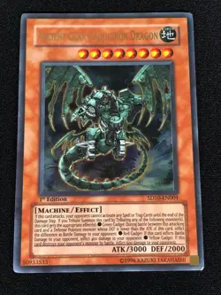 Yugioh Ancient Gear Gadjiltron Dragon SD10-EN001 1st Ultra (NM) - Image 1