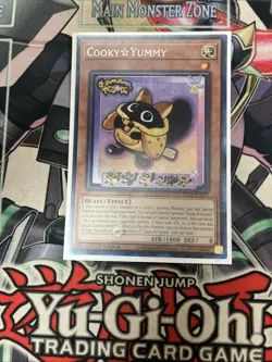 Cooky Yummy Collector’s Rare 1st Edition JUSH-EN017 Yugioh - Image 1