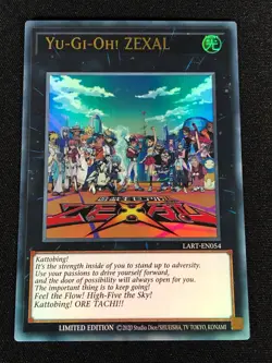 Yugioh YU-GI-OH ZEXAL LART-EN054 Ultra (NM) - Image 1