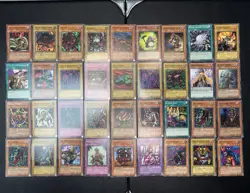 Vintage Yugioh Lot 36 Cards 1996 Kazuki Takahashi - Image 1