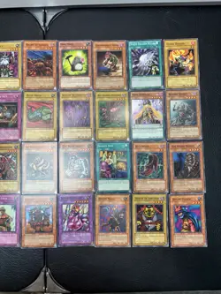 Vintage Yugioh Lot 36 Cards 1996 Kazuki Takahashi - Image 2
