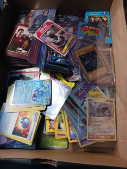 Huge Lot Of Vintage NON-SPORTS TRADING CARDS. Pokemon. Yugioh. Ghostbusters. - Image 1
