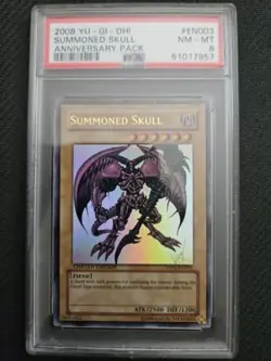 YuGiOh Summoned Skull YAP1-EN003 Limited Edition PSA 8 - Image 1